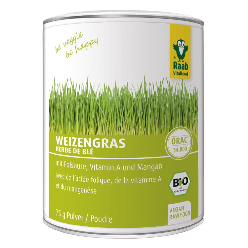 Bio-Weizengraspulver - 75 g - Raab Vitalfood