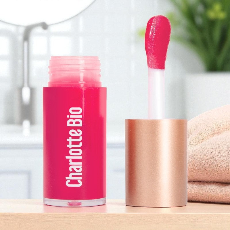 Bio-Himbeer-Seidenlippenöl – 6,5 ml – Charlotte Bio