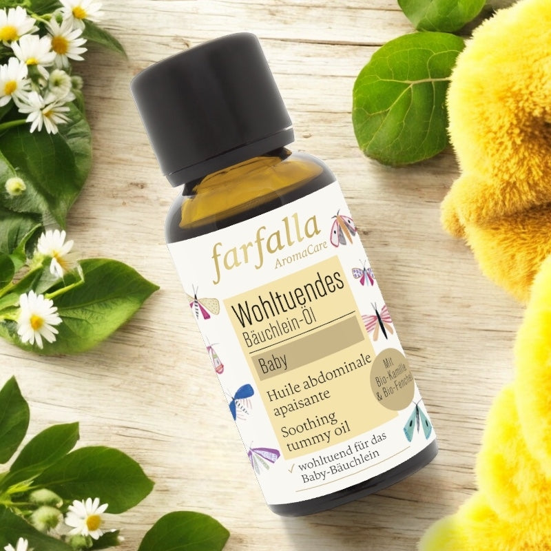 Huile abdominale apaisante bebe bio camomille fenouil 30 ml farfalla 3