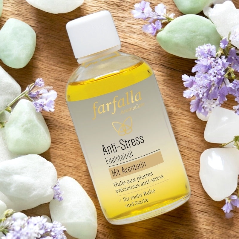 Huile aux pierres précieuses Anti-Stress BIO - 100ml - Farfalla