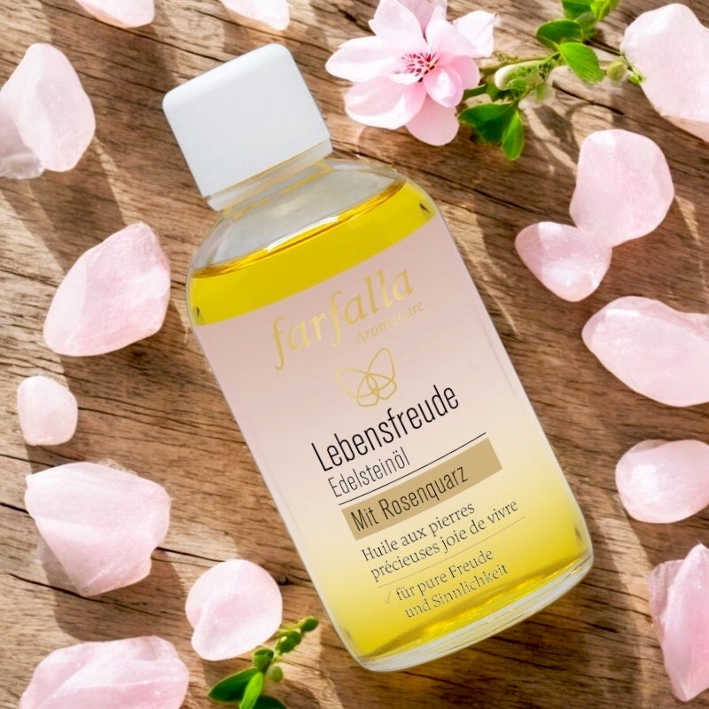 Huile aux pierres précieuses Joie de vivre BIO - 100ml - Farfalla