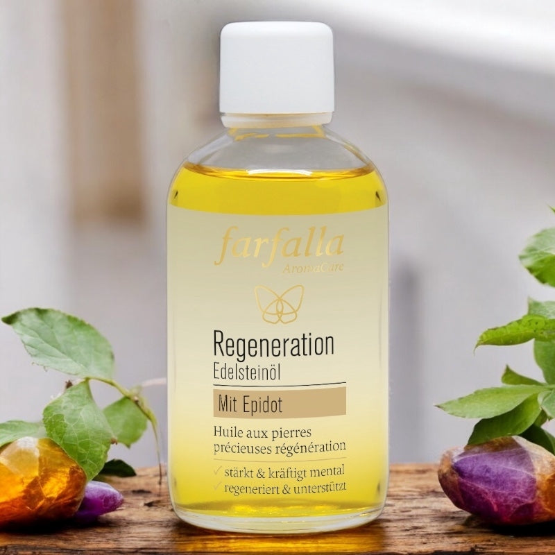 Regenerierendes Bio-Edelsteinöl - 100 ml - Farfalla
