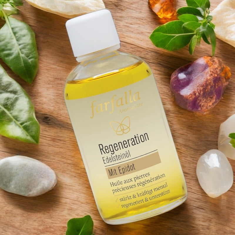 Huile aux pierres précieuses Régénération BIO - 100ml - Farfalla