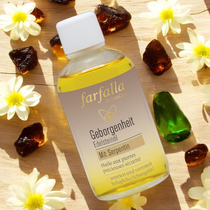 Huile aux pierres précieuses Sécurité BIO - 100ml - Farfalla