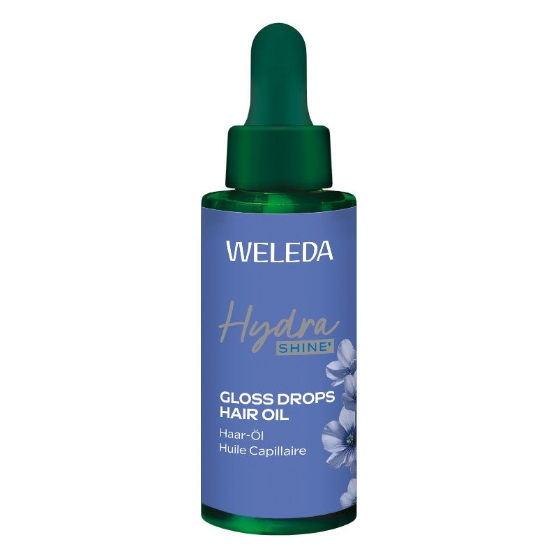Bio-Glanz-Haaröl mit Alpenleinblüten – 30 ml – Weleda