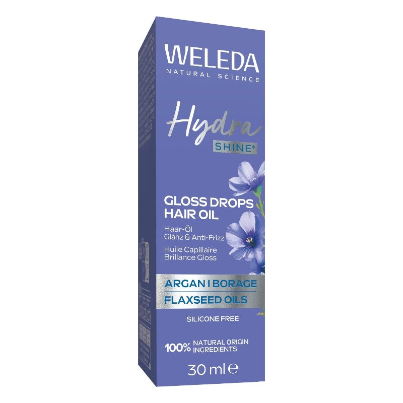 Bio-Glanz-Haaröl mit Alpenleinblüten – 30 ml – Weleda