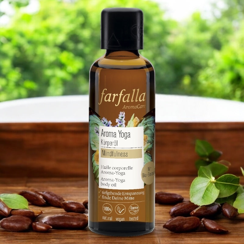 Huile corporelle aroma yoga bio 75 ml farfalla 2