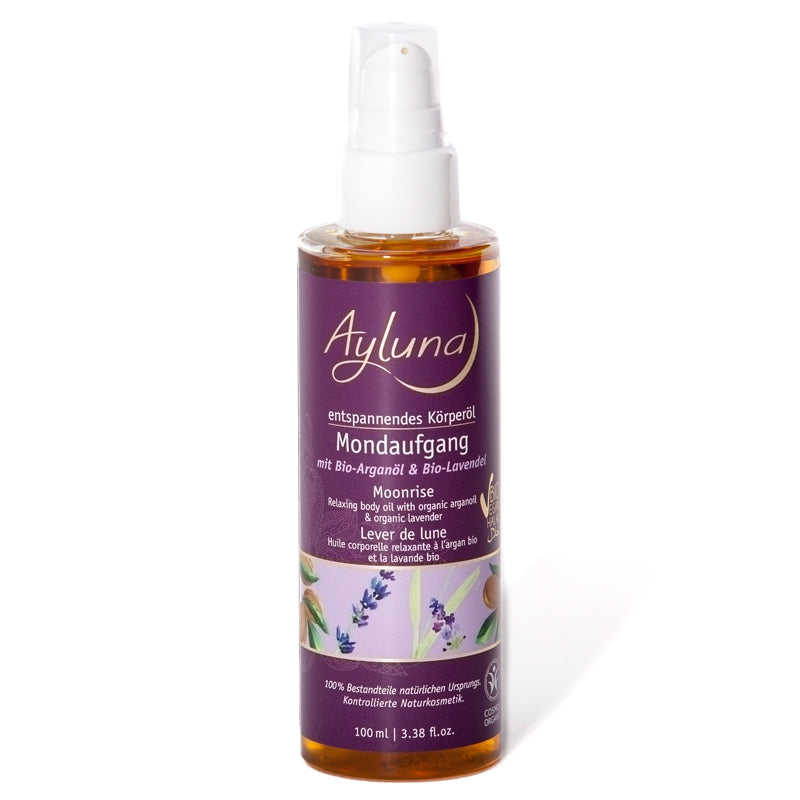 Entspannendes Bio-Körperöl mit Argan und Lavendel – 100 ml – Ayluna