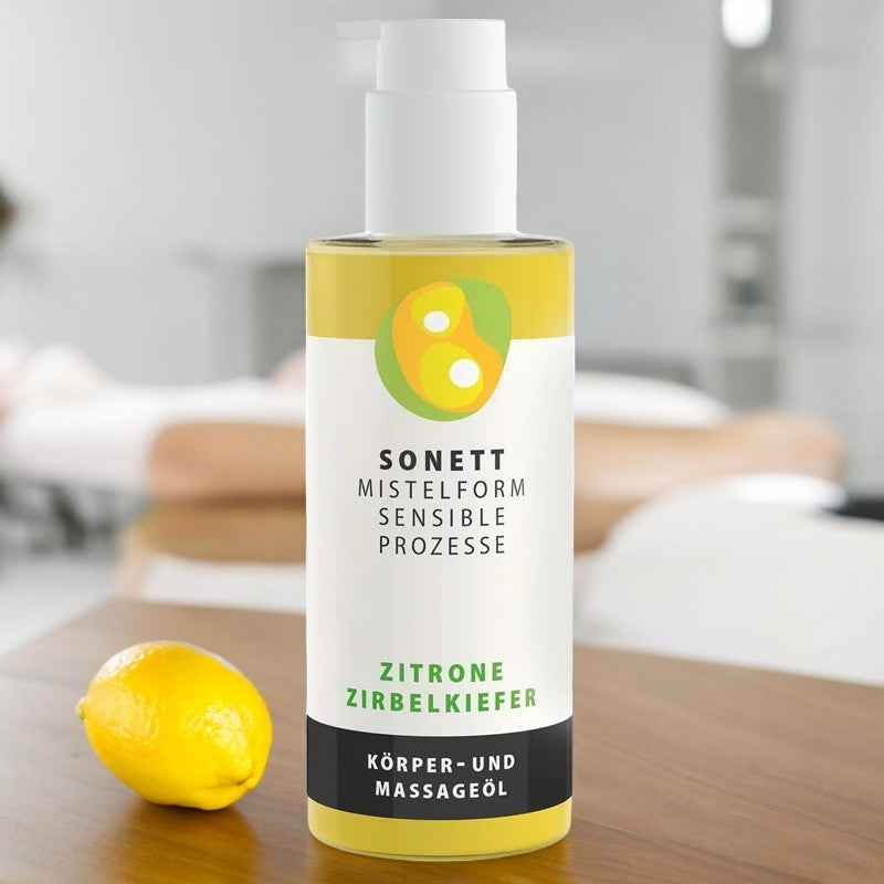 Körper- und Massageöl mit Zitrone und Kiefer – 145 ml – Sonett