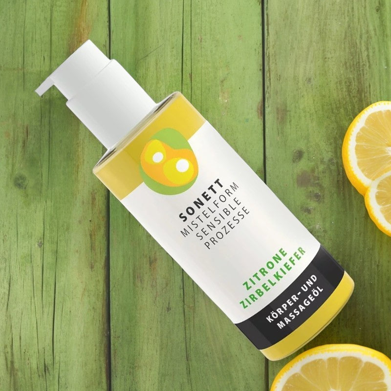 Huile corps & massage citron & pin sylvestre - 145ml - Sonett
