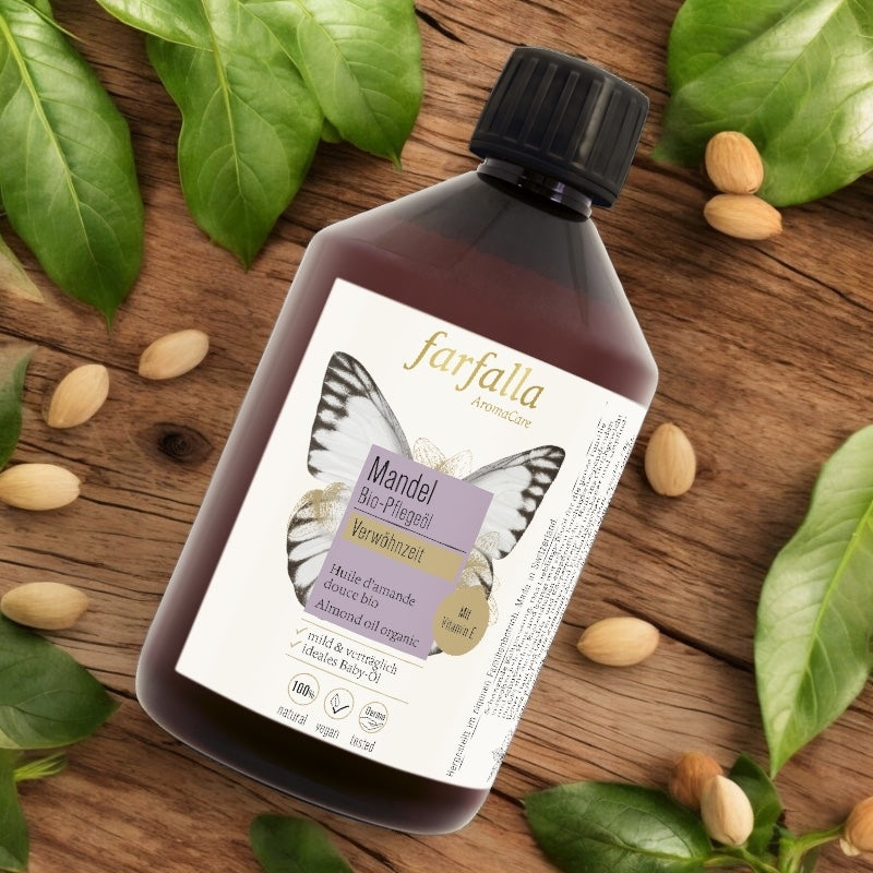 Bio-Süßmandelöl - 500 ml - Farfalle