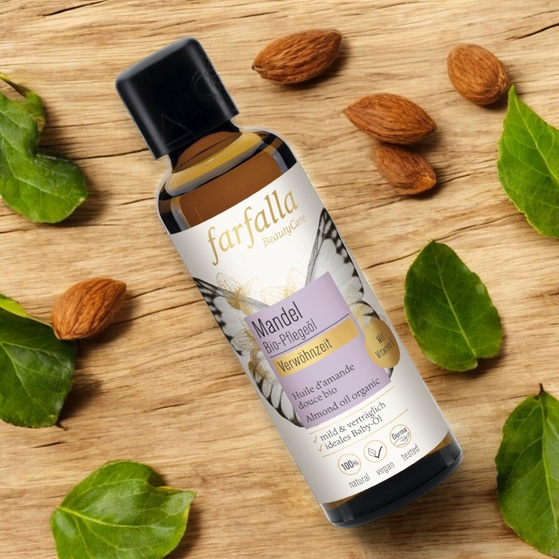 Huile d'amande douce BIO - 75ml - Farfalla