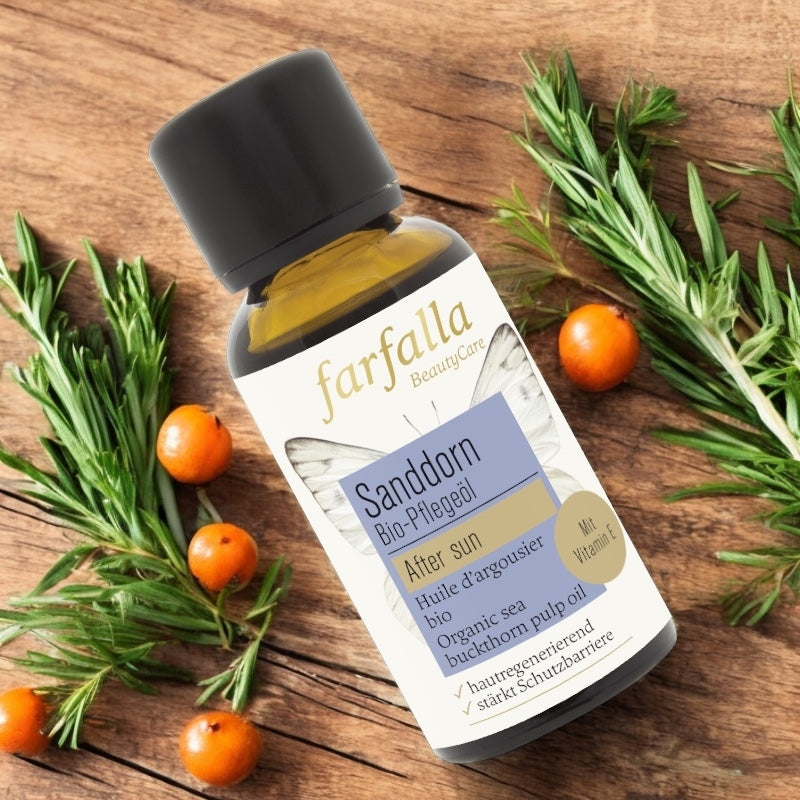Bio-Sanddornöl (Fruchtfleisch) - 30 ml - Farfalle