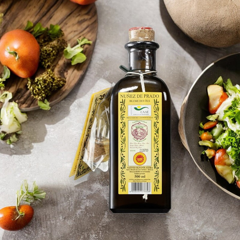 Bio-natives Olivenöl extra „Fleur de l'Oil“ – 500 ml – Rapunzel