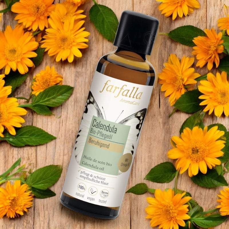 Huile de calendula BIO - 75ml - Farfalla