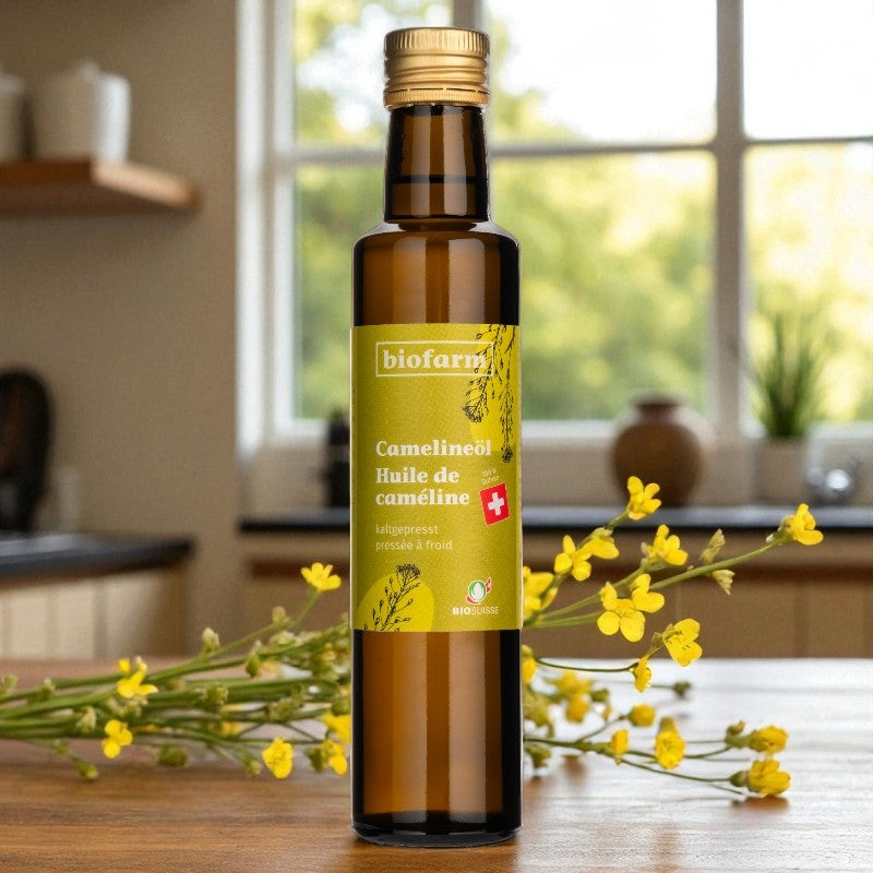Huile de caméline suisse BIO - 250ml - Biofarm