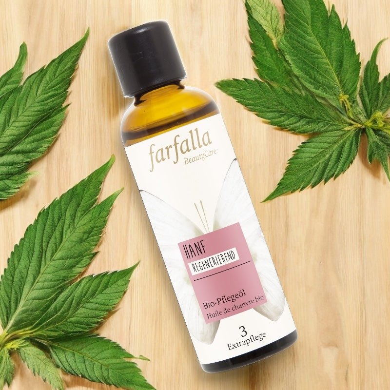 Bio-Hanföl – 75 ml – Farfalla