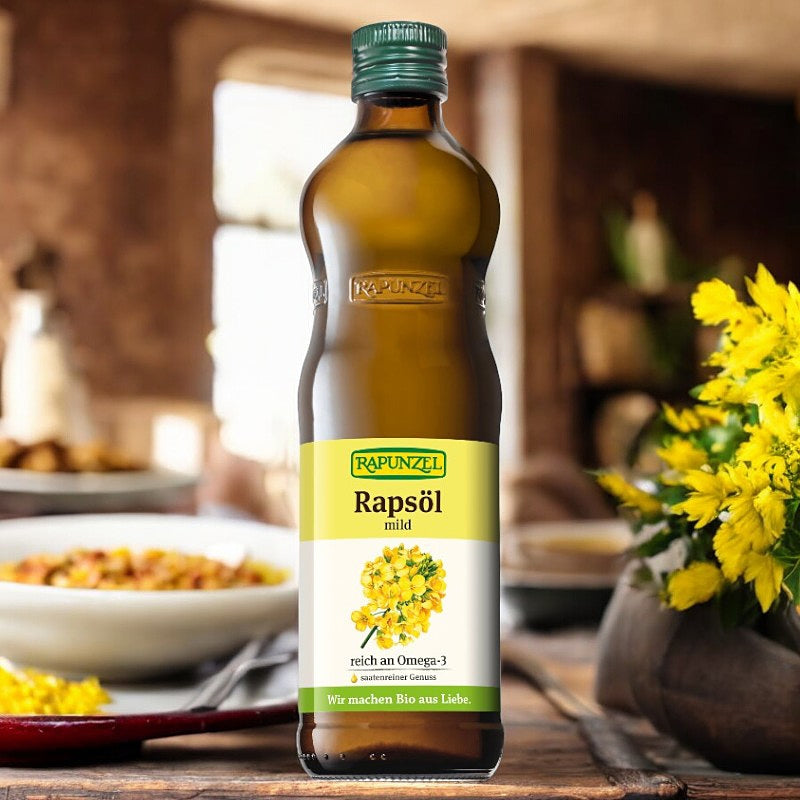 Huile de colza douce BIO - 500ml - Rapunzel