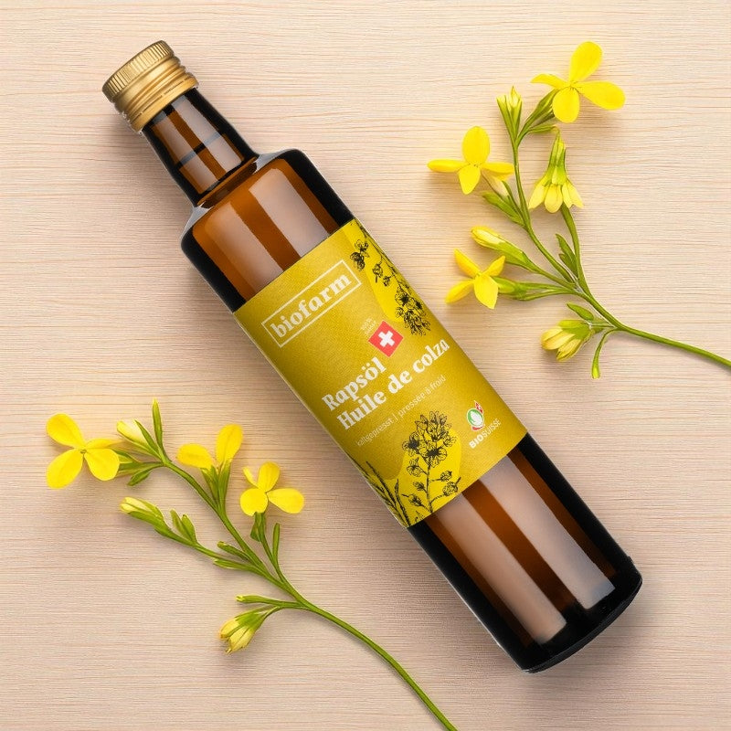 Huile de colza suisse BIO - 500ml - Biofarm