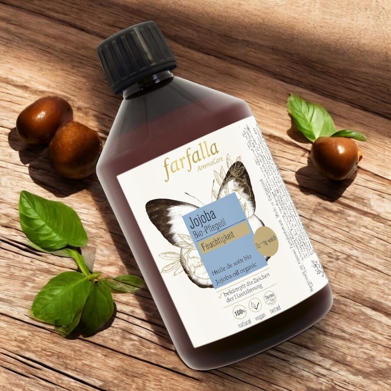 Bio-Jojobaöl – 500 ml – Farfalla