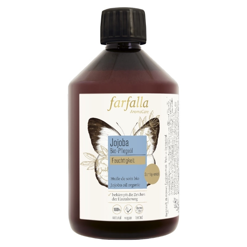 Bio-Jojobaöl – 500 ml – Farfalla