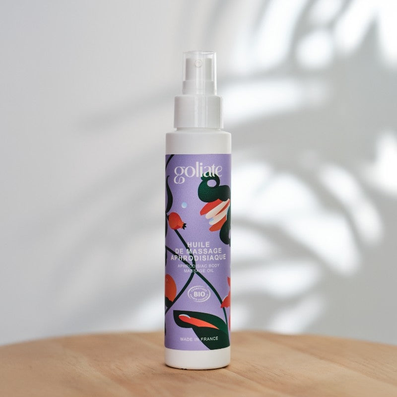 Huile de massage aphrodisiaque bio 100 ml goliate 8