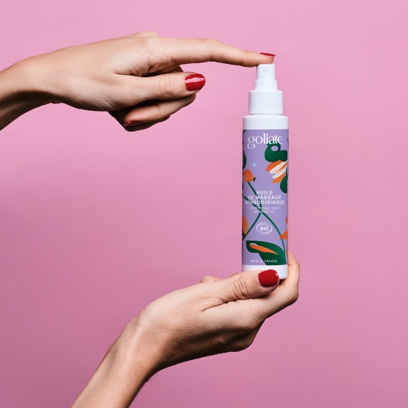 Huile de massage aphrodisiaque bio 100 ml goliate 5
