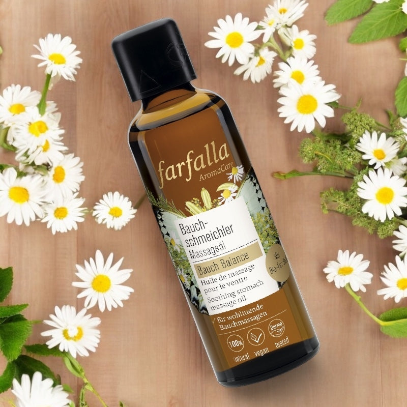 Huile de massage bien-être pour le ventre BIO fenouil - 75ml - Farfalla
