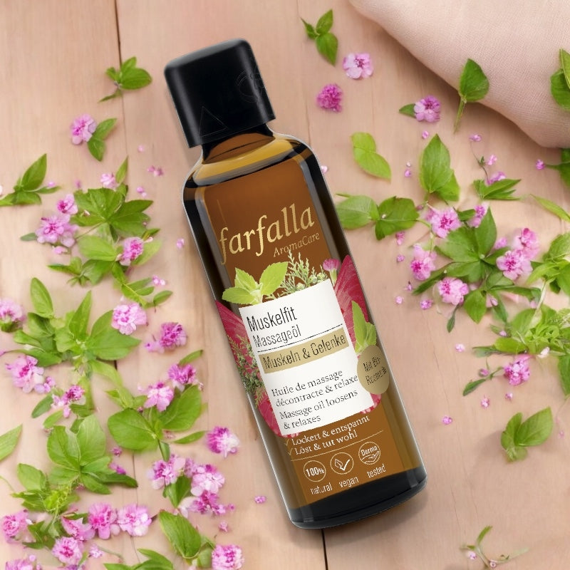 Entspannendes Bio-Rosmarin-Massageöl – 75 ml – Farfalla