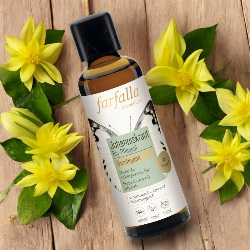 Bio-Johanniskrautöl – 75 ml – Farfalla
