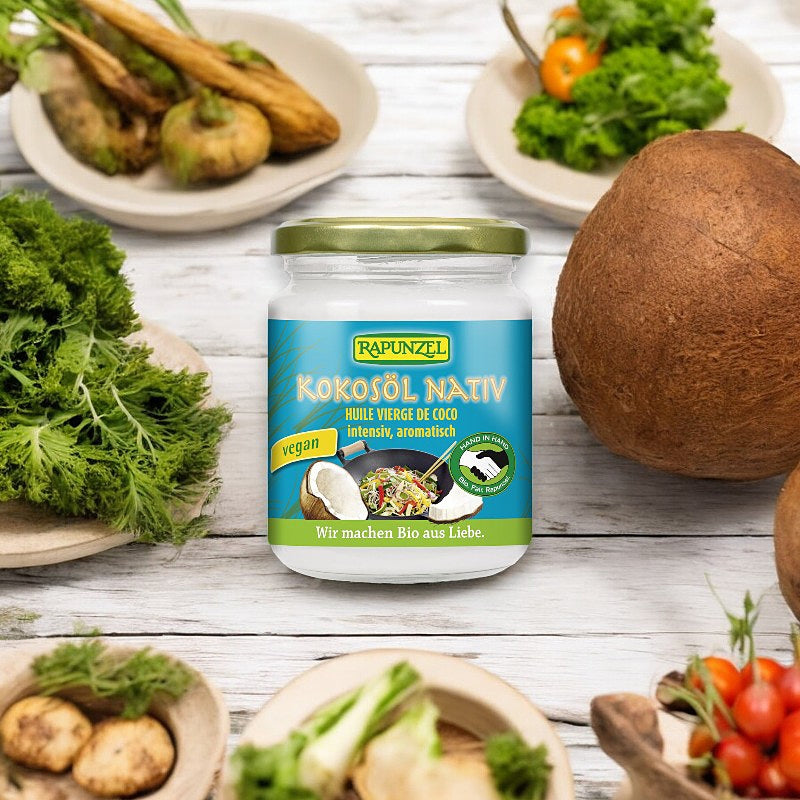 Natives Bio-Kokosöl – 200 g – Rapunzel
