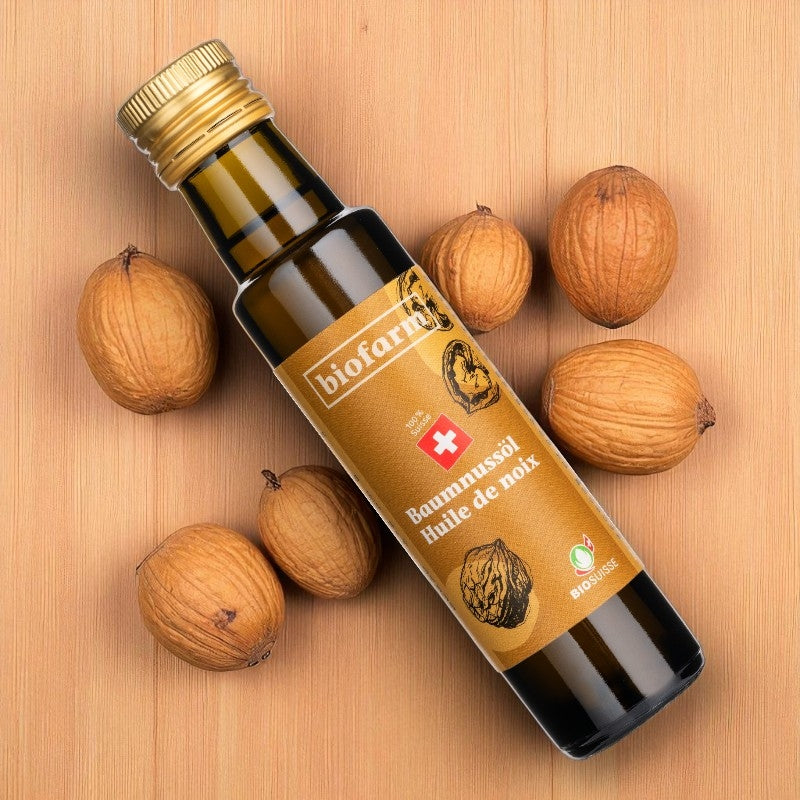 Bio-Schweizer Walnussöl – 100 ml – Biofarm