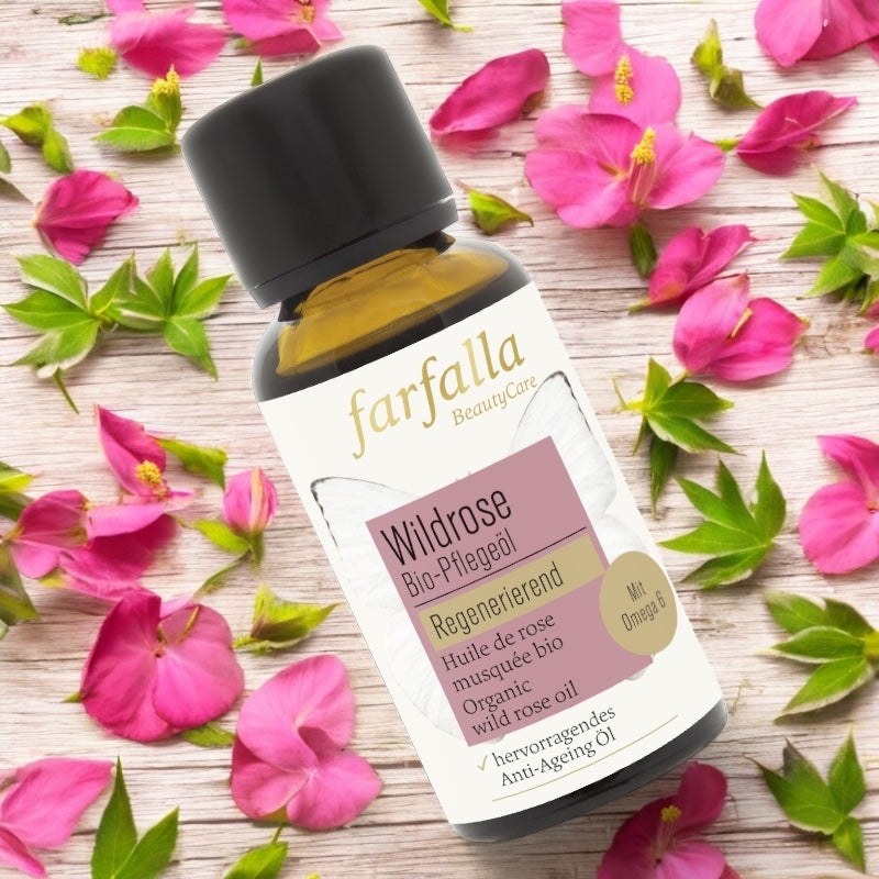 Bio-Hagebuttenöl – 30 ml – Farfalla