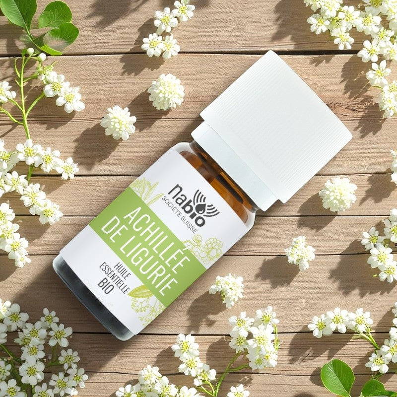 Ätherisches Bio-Schafgarbenöl aus Ligurien – 2 ml – Nabio