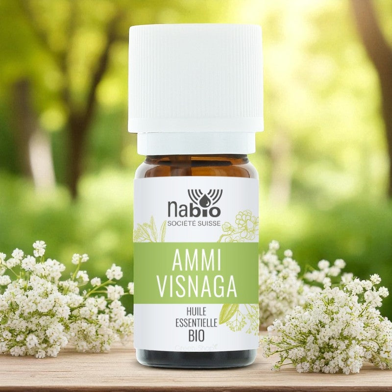 Ätherisches Bio-Ammi Visnaga- oder Khella-Öl – 2 ml – Nabio