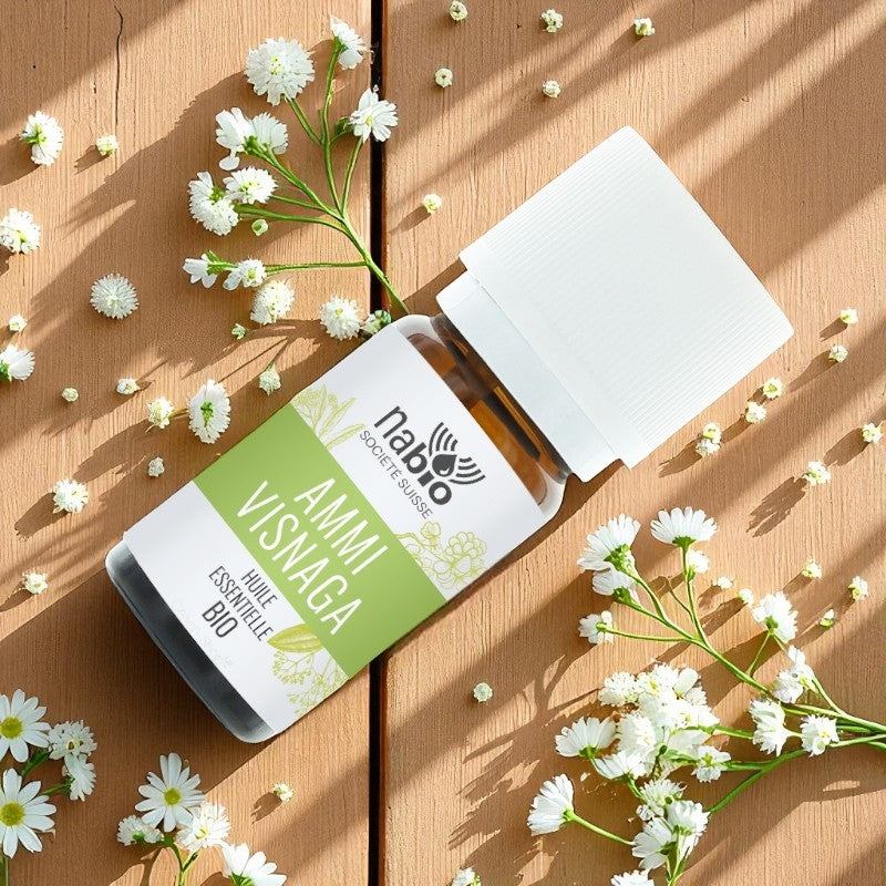 Ätherisches Bio-Ammi Visnaga- oder Khella-Öl – 2 ml – Nabio