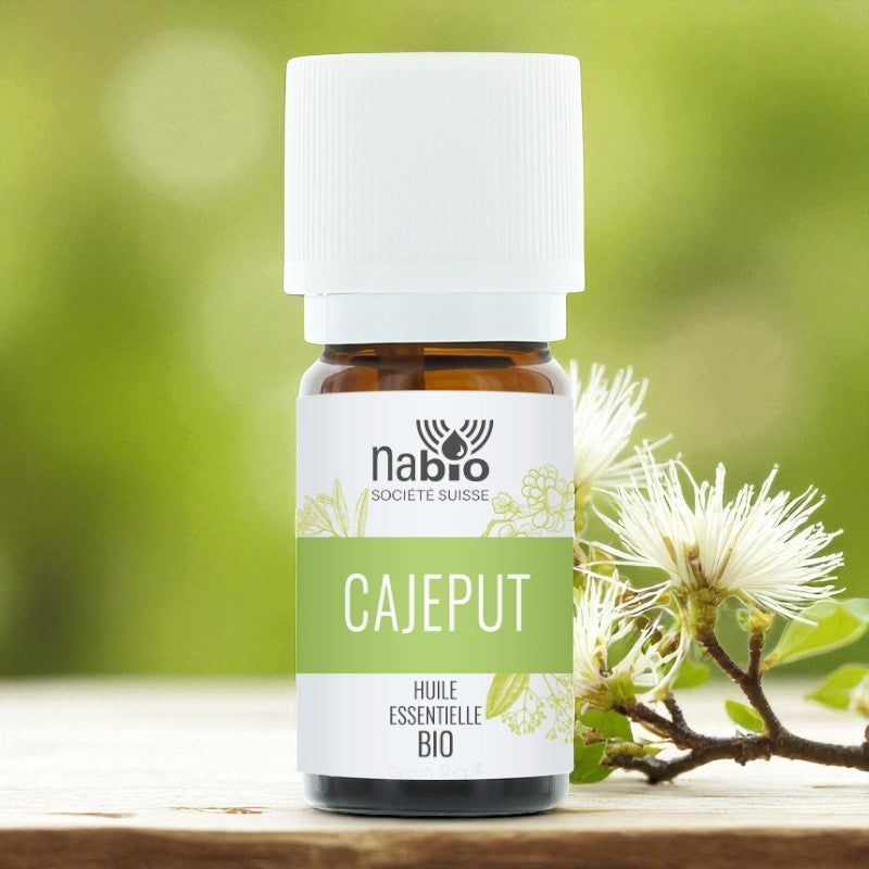 Ätherisches Bio-Cajeputöl – 10 ml – Nabio