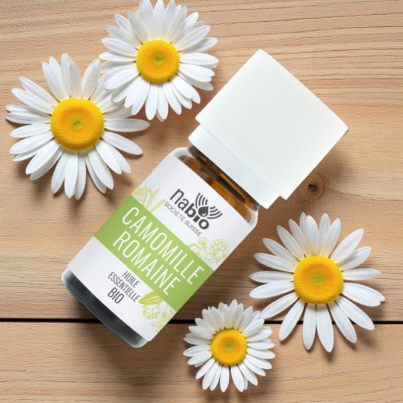 Ätherisches Bio-Römische-Kamille-Öl – 2 ml – Nabio
