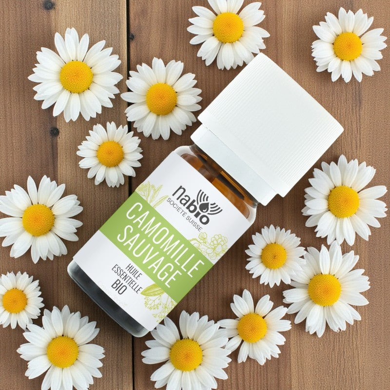 Huile essentielle BIO Camomille sauvage - 2ml - Nabio