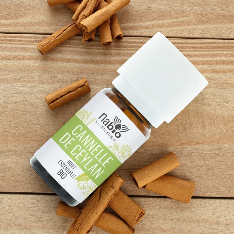 Ätherisches Bio-Zimtöl aus Ceylon – 5 ml – Nabio