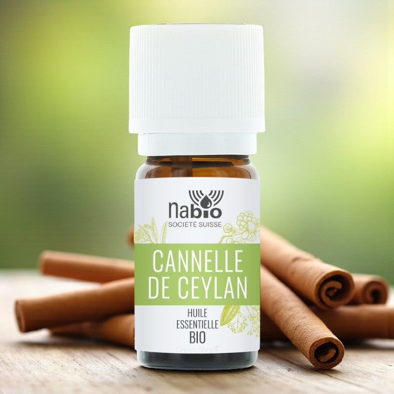 Ätherisches Bio-Zimtöl aus Ceylon – 5 ml – Nabio