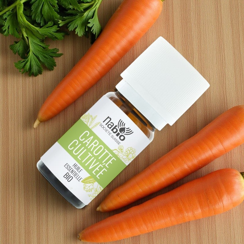 Huile essentielle BIO Carotte cultivée - 2ml - Nabio