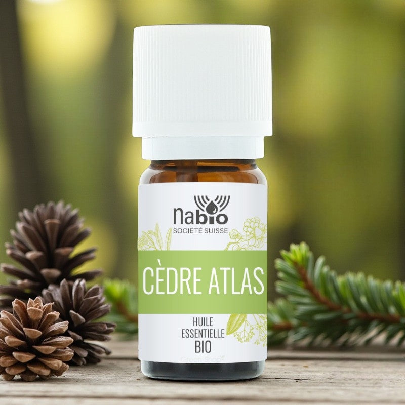 Huile essentielle BIO Cèdre Atlas - 10ml - Nabio