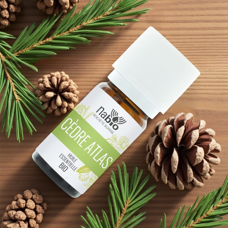 Huile essentielle BIO Cèdre Atlas - 10ml - Nabio