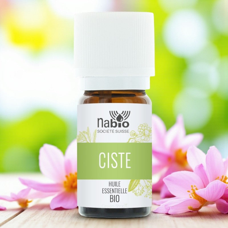 Ätherisches Bio-Zistrosenöl – 5 ml – Nabio