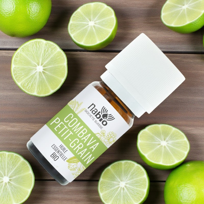 Huile essentielle BIO Combava petit-grain - 10ml - Nabio