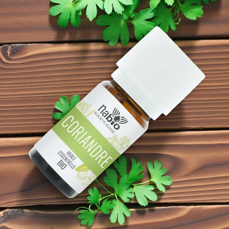 Ätherisches Bio-Korianderöl – 10 ml – Nabio