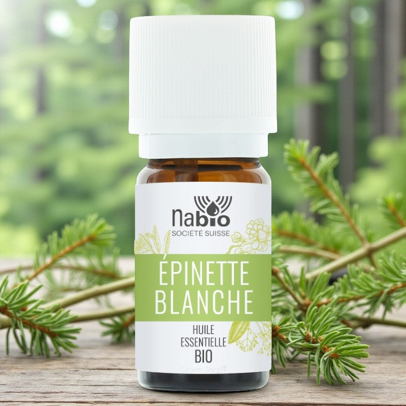 Ätherisches Bio-Weißfichtenöl – 10 ml – Nabio