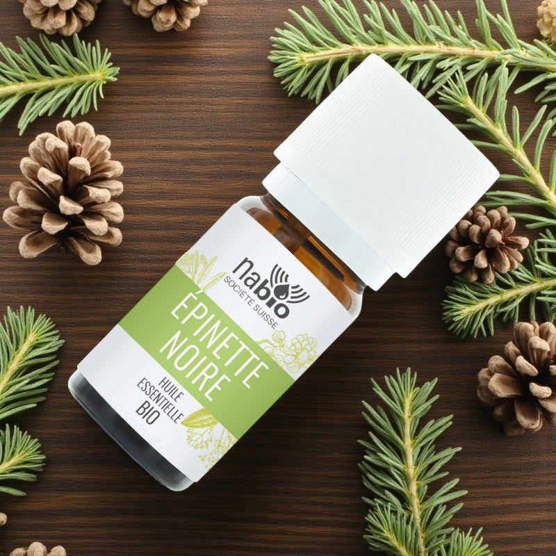 Huile essentielle BIO Épinette noire - 10ml - Nabio