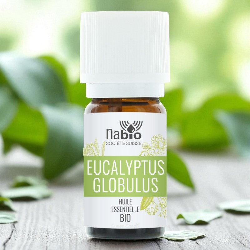 Ätherisches Bio-Eukalyptusöl (Eucalyptus globulus) – 10 ml – Nabio